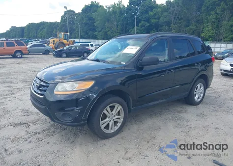 2010 Hyundai Santa Fe Gls from USA, damaged, VIN 5NMSG3AB4AH406502